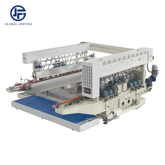 Glass Straight Line Double Edger Grinding and Polishing Processing Machine with Ce Certificate (Jfsz-4200)