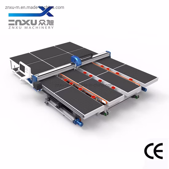 Machine de découpe de verre automatique CNC Zxq-L3829 avec fonction de chargement